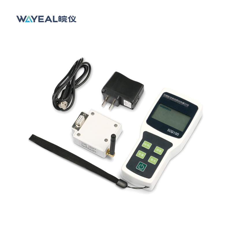 7 inci layar sentuh warna Vacuum Helium Leak Detector Perangkat