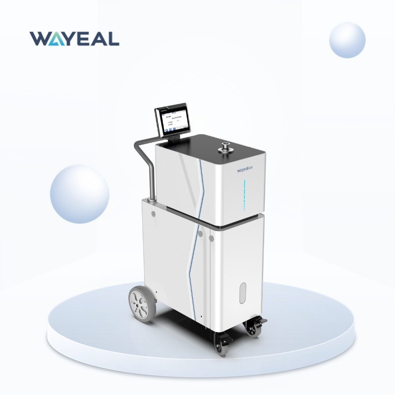 SFJ-16C 1800Pa Helium Leak Test Equipment 7 inci LCD Helium Leak Detector Mobile