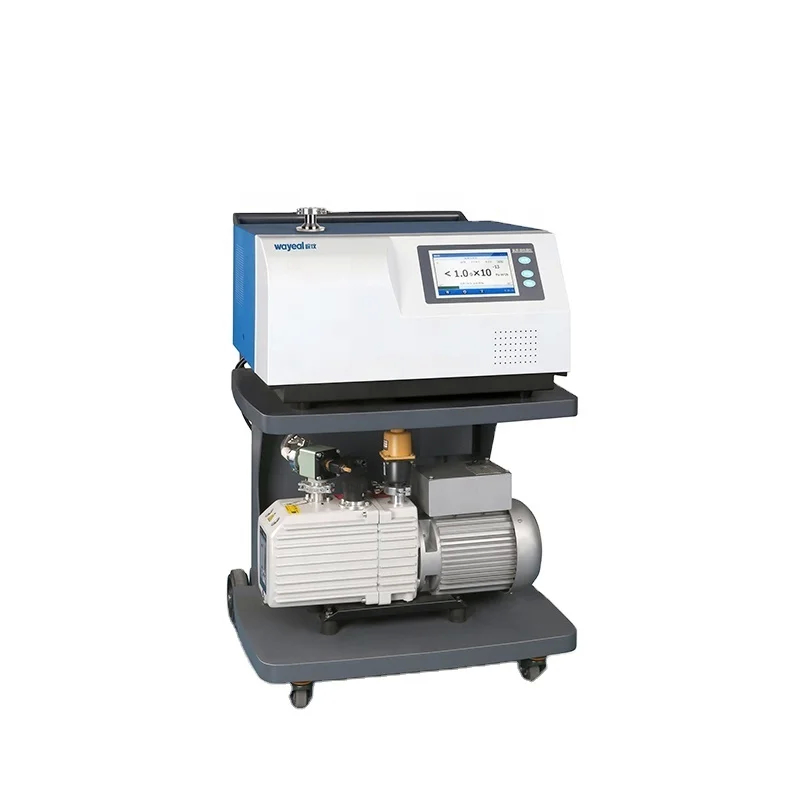 Advanced Helium Leak Detector dengan Interface 8/8 untuk pasar Cina dan Inggris