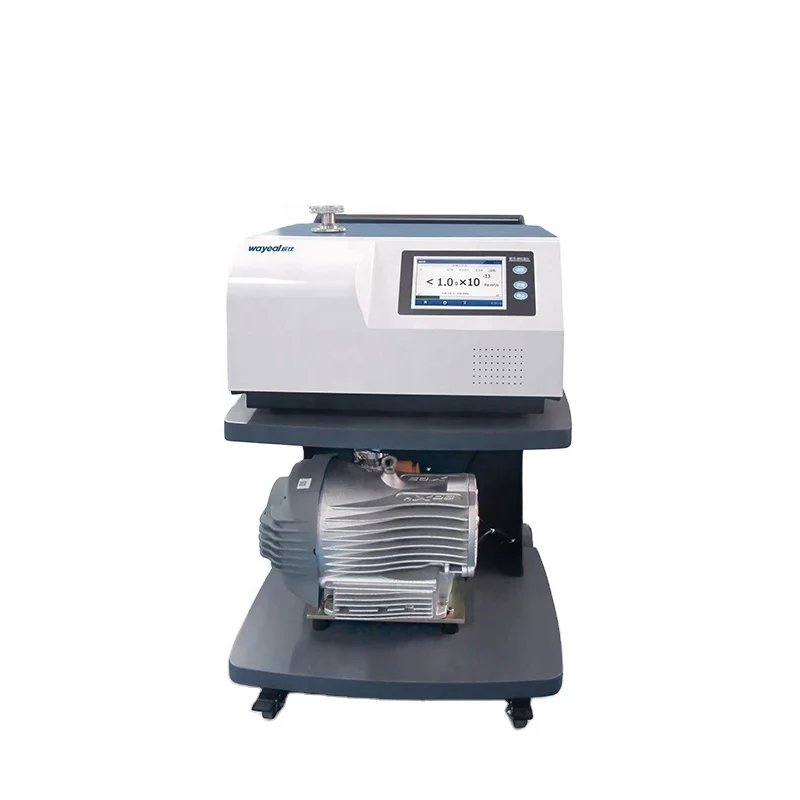 Ultra Sensitive Sniffer Mode Helium Leak Detector dengan 2.5*10-9 Pa.m3/s Leak Detection Rate