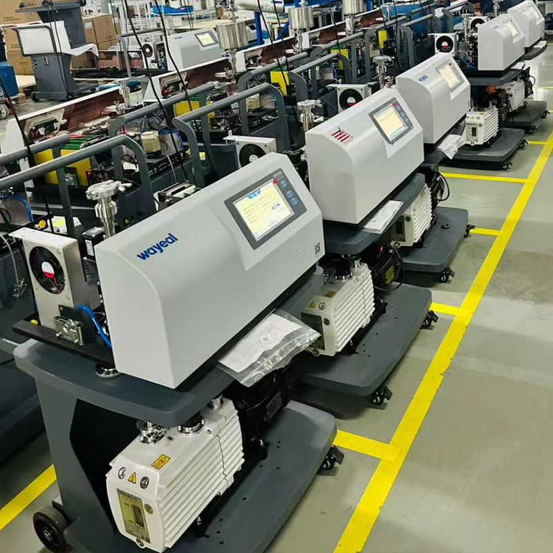 Detektor Kebocoran Helium Layar Sentuh Warna 7 Inci untuk Deteksi Kebocoran PCB