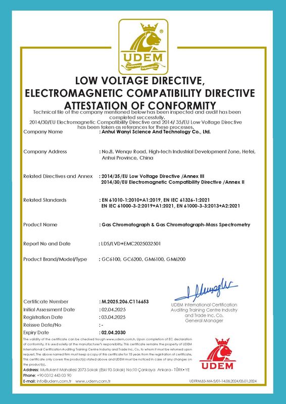 Laju Pemanasan Maksimum 75°C/menit Catu Daya Spektrometer Massa Kromatografi Gas 110-240V Ideal untuk Analisis Kimia yang Tepat