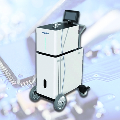 7 inci Color Touch Screen Helium Leak Detector untuk deteksi kebocoran yang tepat