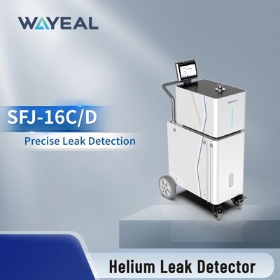 Wayeal SFJ-16C Wide Range Helium Leak Detector Machine Dengan Sniffer dan Spray Gun