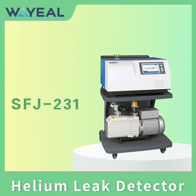 Wayeal SFJ-231 Mobile Helium Leak Detector Machine Harga 5,0×10-13 Pa·m3/s