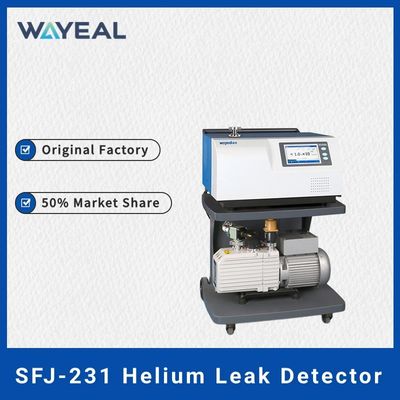 Kualitas Wayeal LCD Touch Screen Helium Leak Detector Peralatan Deteksi Helium Sertifikat CE pabrik