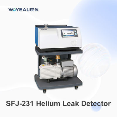 Peralatan pengujian kebocoran helium sensitivitas tinggi Detektor kebocoran helium vakum SFJ-231