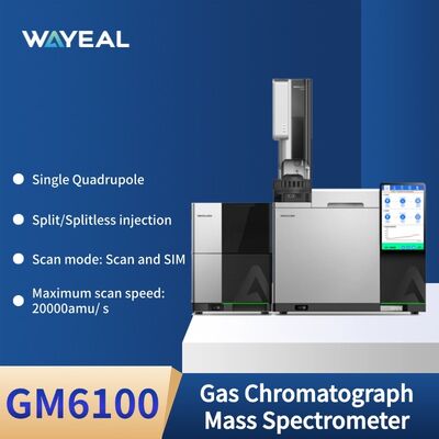 Kualitas Spektrometer Massa Kromatografi Gas GM6100 GCMS dengan Kecepatan Pindai Maksimum 20000amu/detik pabrik